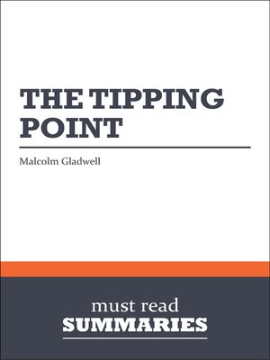 cover image of The Tipping Point - Malcolm Gladwell